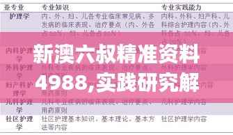 新澳六叔精准资料4988,实践研究解释定义_AR91.505-3
