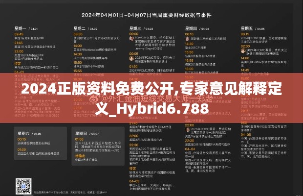 2024正版资料免费公开,专家意见解释定义_Hybrid6.788