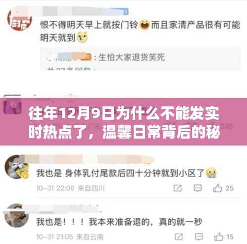 揭秘往年12月9日暂停热点分享的背后原因,温馨日常背后的秘密探索