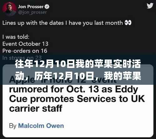 历年12月10日苹果盛宴，温馨实时活动精彩回顾