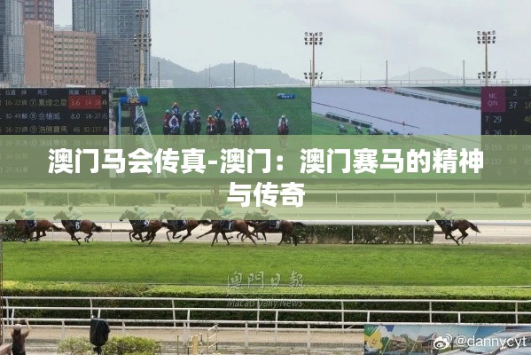 澳门马会传真-澳门:澳门赛马的精神与传奇