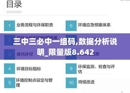 三中三必中一组码,数据分析说明_限量版8.642