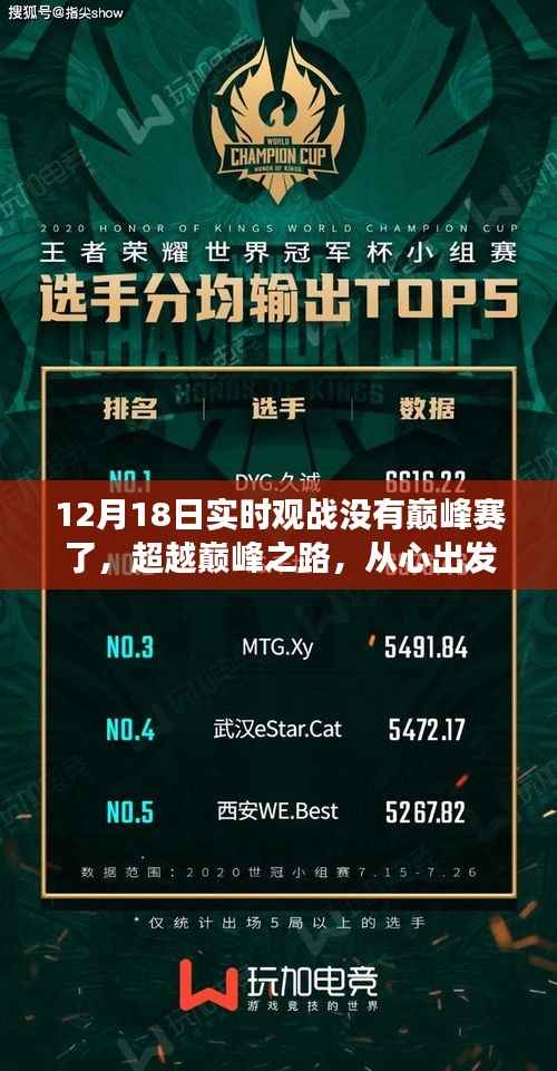 超越巅峰之路,一场成长启示录,从心出发,无巅峰赛的新征程